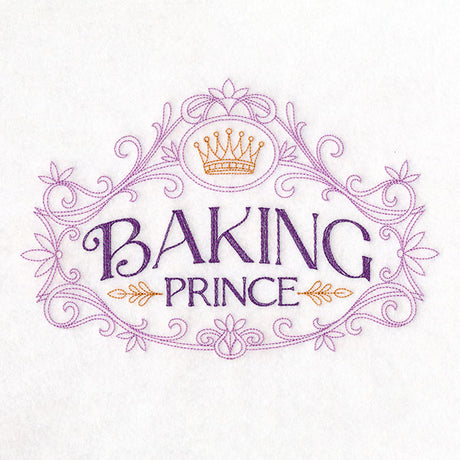 Baking Royalty Sign - Prince