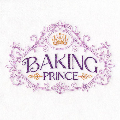 Baking Royalty Sign - Prince
