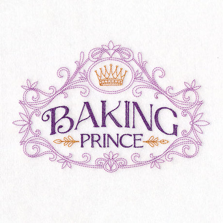 Baking Royalty Sign - Prince