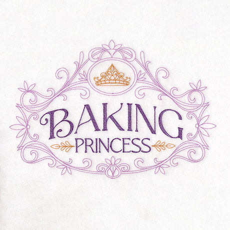 Baking Royalty Sign - Princess