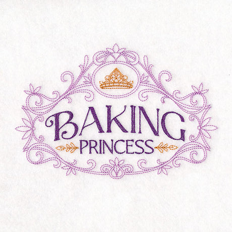 Baking Royalty Sign - Princess