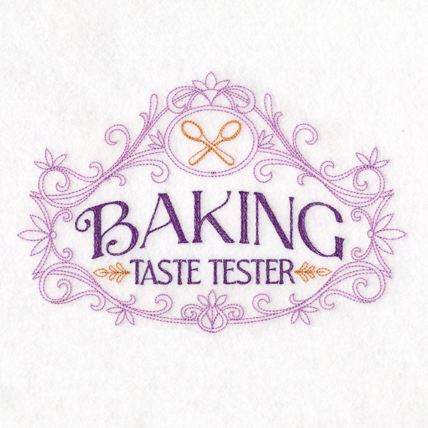 Baking Royalty Sign - Taste Tester