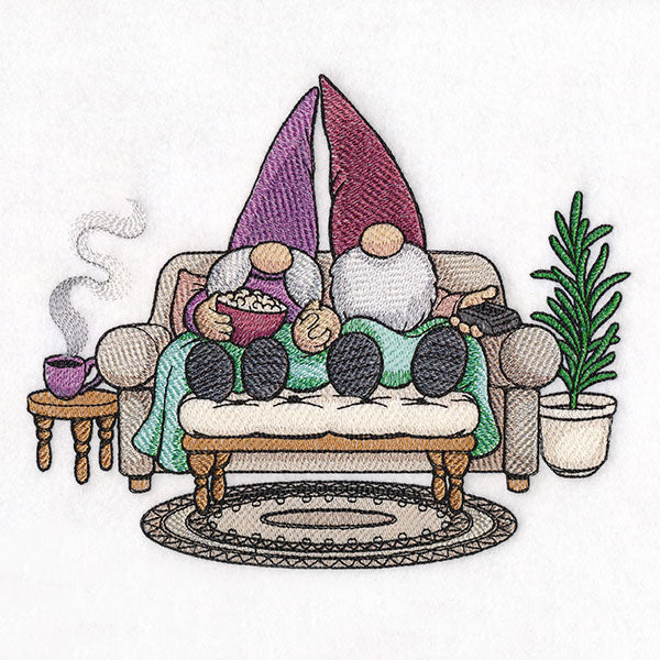 Cozy on the Couch Gnomes
