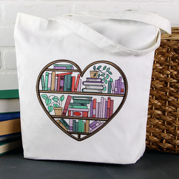 Put Your Heart into Reading Bookshelf
