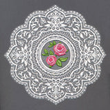 Dainty as Can Be Rose Doily (Organza)