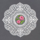 Dainty as Can Be Rose Doily (Organza)