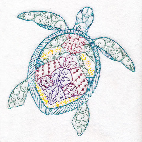 Doodle Delights - Sea Turtle