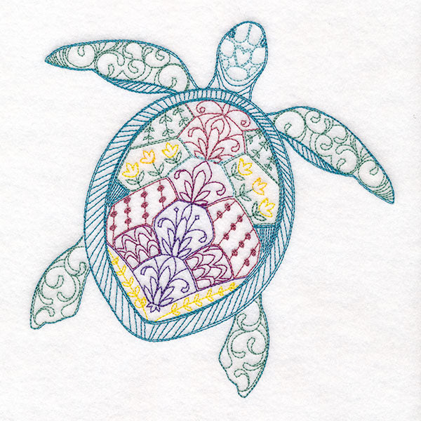 Doodle Delights - Sea Turtle