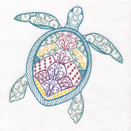 Doodle Delights - Sea Turtle