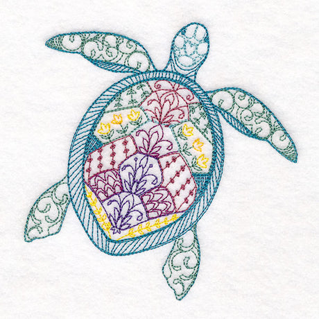 Doodle Delights - Sea Turtle