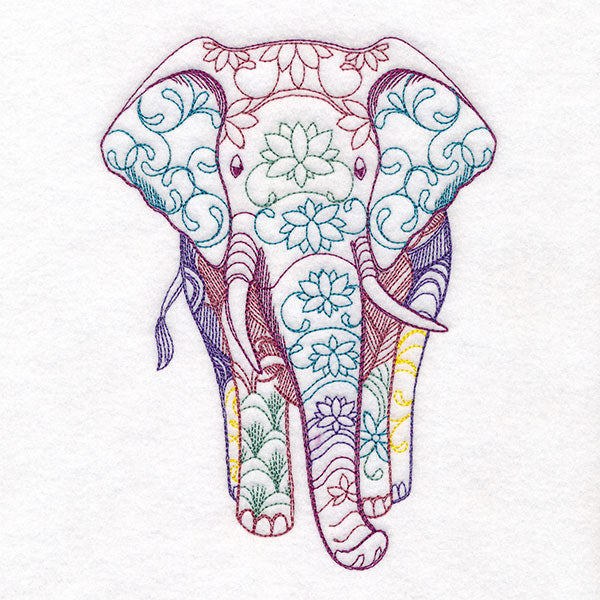 Doodle Delights - Elephant