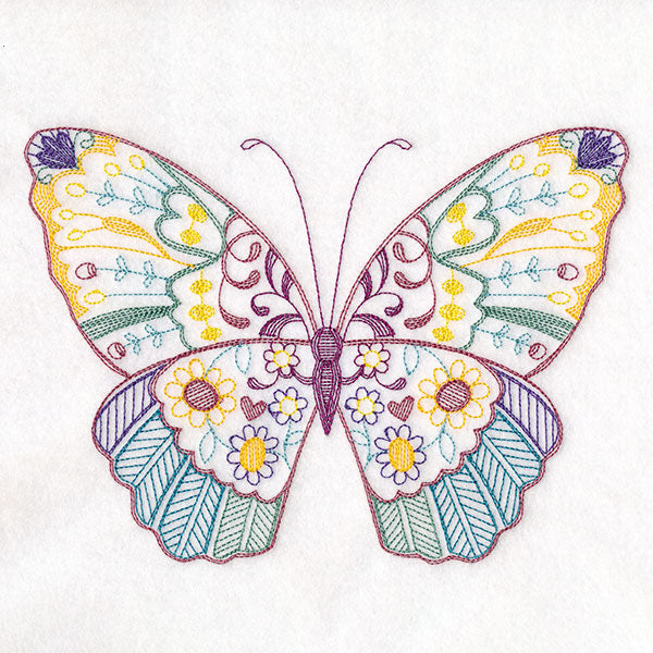 Doodle Delights - Butterfly