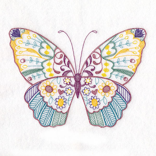 Doodle Delights - Butterfly