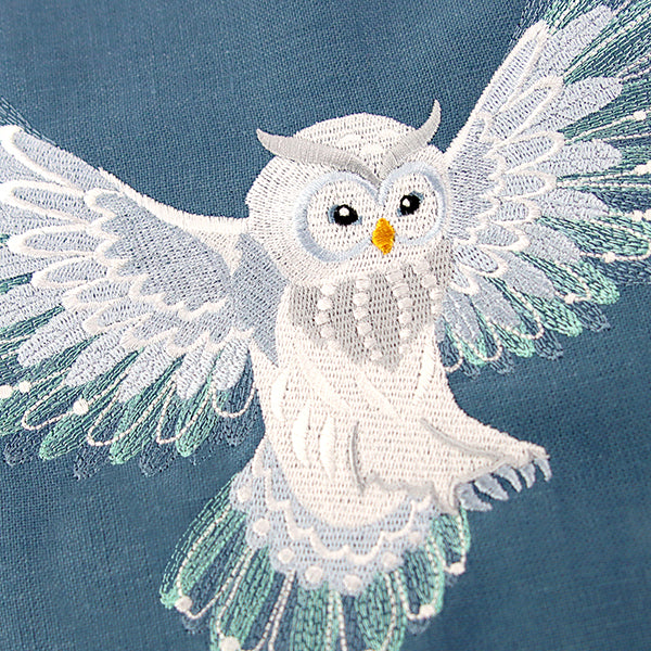 Textured for Winter Owl