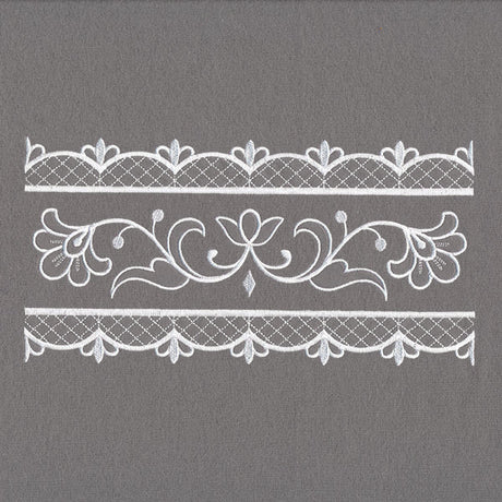 Victorian Details Border 1 (Whitework)