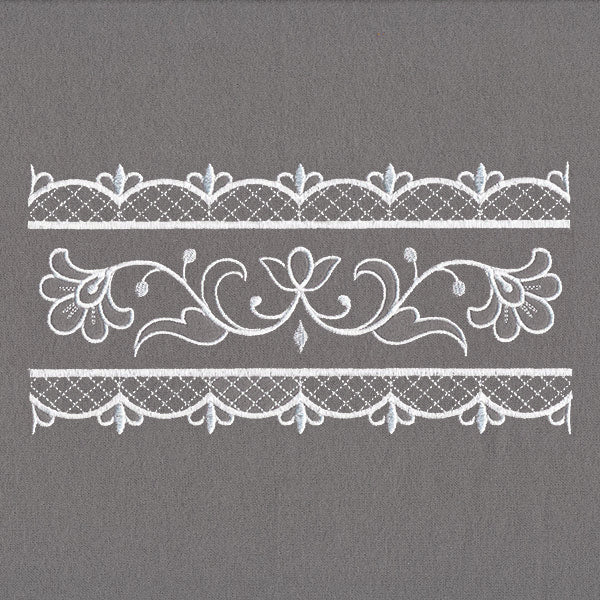 Victorian Details Border 1 (Whitework)