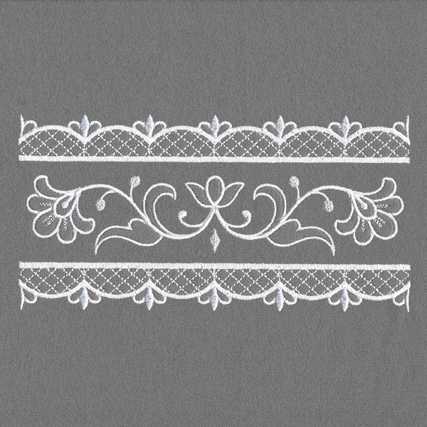 Victorian Details Border 1 (Whitework)
