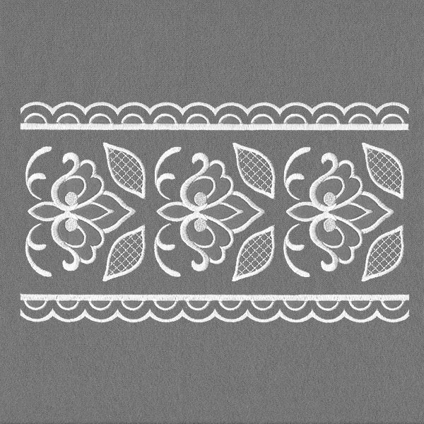 Victorian Details Border 2 (Whitework)