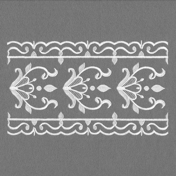 Victorian Details Border 3 (Whitework)