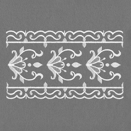 Victorian Details Border 3 (Whitework)