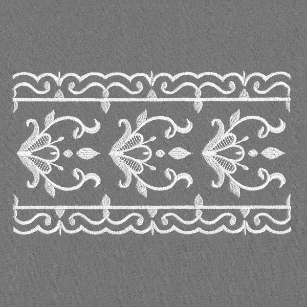 Victorian Details Border 3 (Whitework)