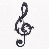 Baroque Filigree Treble Clef