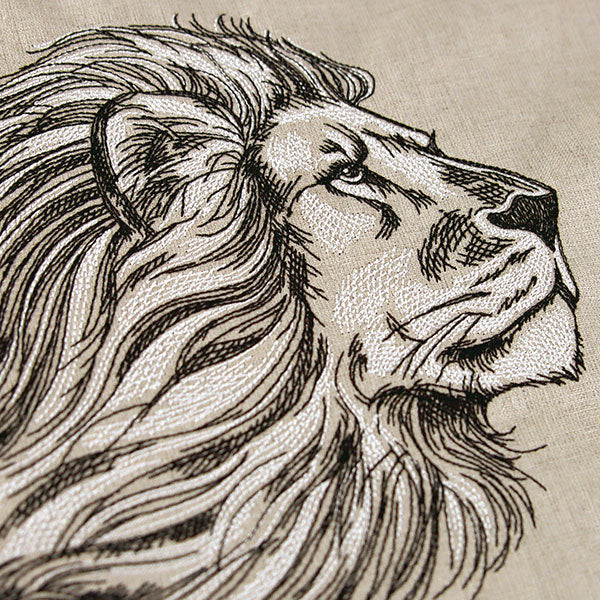 The Pride of a Lion Etching