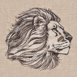 The Pride of a Lion Etching