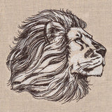 The Pride of a Lion Etching