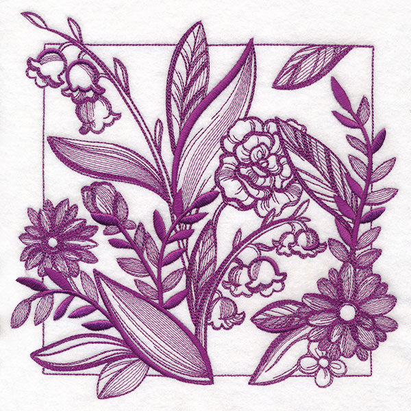 Wild Garden Beauty Square 1