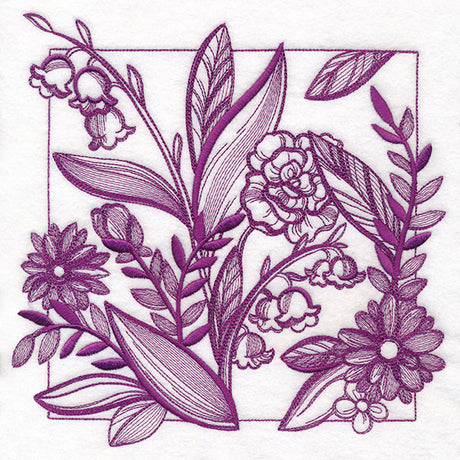 Wild Garden Beauty Square 1