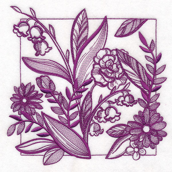 Wild Garden Beauty Square 1