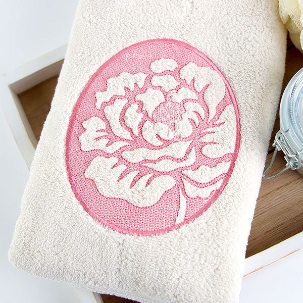 Timeless Peony Cameo (Embossed)