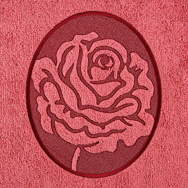 Timeless Rose Cameo (Embossed)