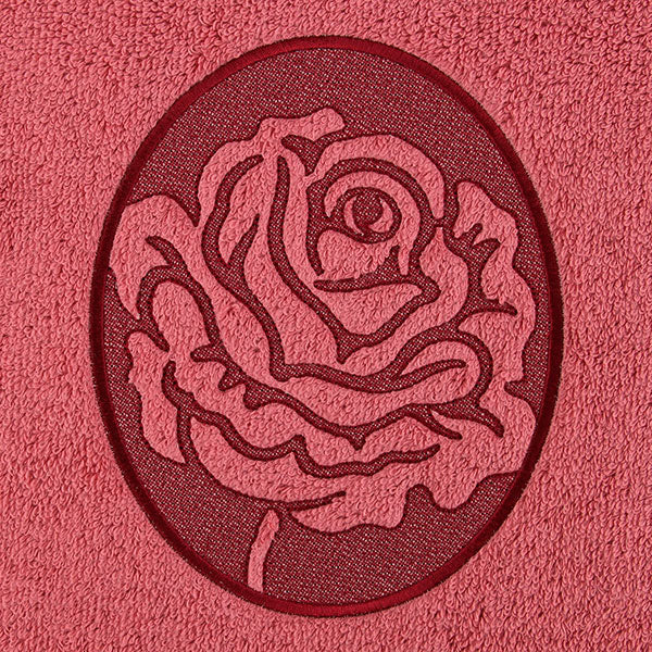 Timeless Rose Cameo (Embossed)