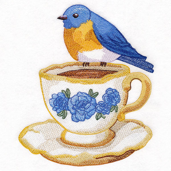 Tweets at Teatime Bluebird