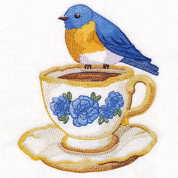 Tweets at Teatime Bluebird