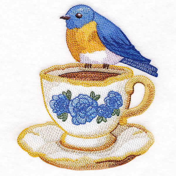 Tweets at Teatime Bluebird
