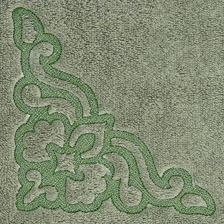 Flourish and Delight Corner (Embossed)