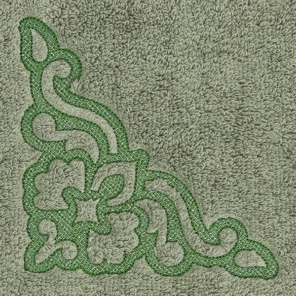 Flourish and Delight Corner (Embossed)