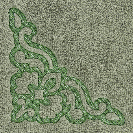 Flourish and Delight Corner (Embossed)