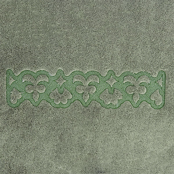 Flourish and Delight Border (Embossed)