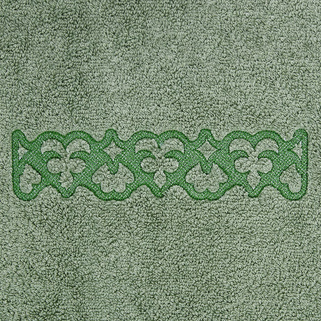 Flourish and Delight Border (Embossed)