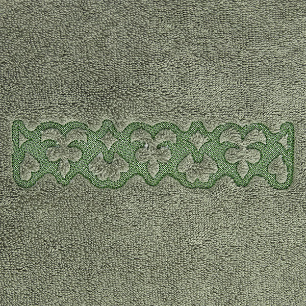 Flourish and Delight Border (Embossed)