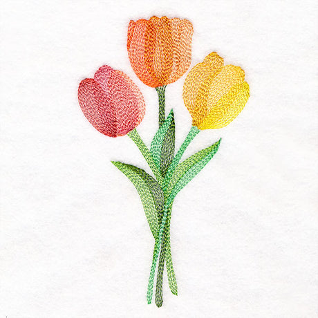 Spring Has Sprung Tulips Bouquet