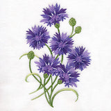 Textured Bachelor Button Feature