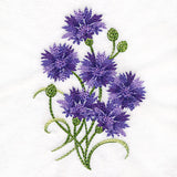 Textured Bachelor Button Feature