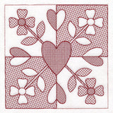 Cottage Nostalgia Quilting - Flowers (Trapunto)