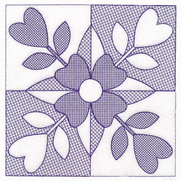 Cottage Nostalgia Quilting - Hearts (Trapunto)