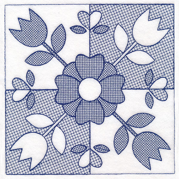 Cottage Nostalgia Quilting - Tulips (Trapunto)